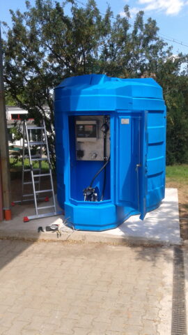 TGO 5000 AdBlue s vybavením – Výdejní elektronika HasDi, naviják